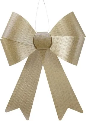 Produktbild von Dekohänger - Schleife - ca. 20 x 27 cm - gold
