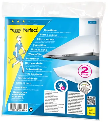 Produktbild von Peggy Perfect Dunstfilter Soft mit Wechselhandschuh 2 Filter