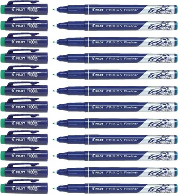 Produktbild von Pilot Frixion Fineliner - 12er-Set grün