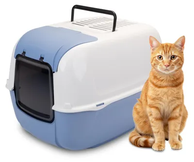 Image de Ferplast KATZENTOIL.PRIMA CABRIO, couleur bleu
