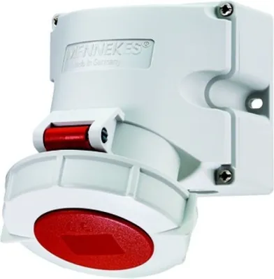 Produktbild von Mennekes CEE-WANDSTECKDOSE TWINCONTACT (AM 9122)