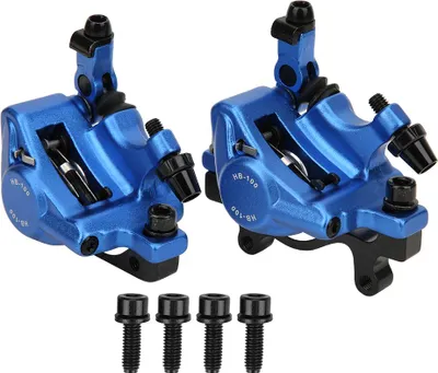 Obrázek produktu pro HB-100 Cyklistické kolo z hliníkové slitiny Hydraulická kotoučová brzda vpředu vzadu pro horské silniční koloModrá barva
