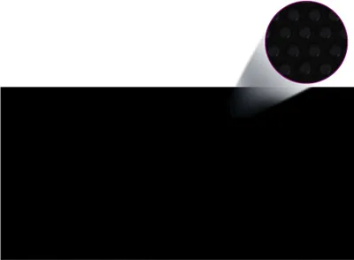 Immagine prodotto di Copertura per piscina nera 450x220 cm PE - Accessori per piscine 92164