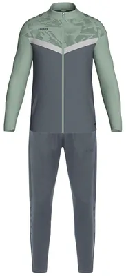 Produktbild von Jako Iconic Trainingsanzug Polyester Herren - Soft Grey / Mintgrün / Anthra Light  | Größe: L