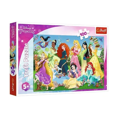Produktbild von TREFL Puzzle Charming Princesses 100 Teile