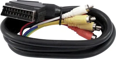 Productafbeelding van OMNITRONIC Adapterkabel Scart/6xRCA, 1,5 meter (30209920)