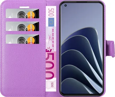Obrázek produktu pro Cadorabo pouzdro pro OnePlus 10 PRO 5G Protective Case in Purple Pouzdro na mobil s magnetickým zavíráním