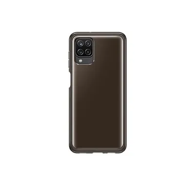 Obrázok produktu pre SAMSUNG Mäkký priehľadný kryt Galaxy A12 čierny