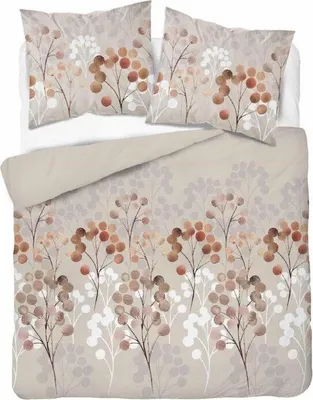 Produktbild von Bettwäsche, Satinbettwäsche, hohe Qualität 140x200 5223a Beige, Blumen