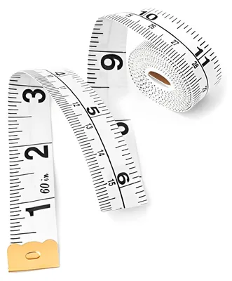 Imagen del producto de Cinta métrica de doble cara, flexible, de 150 cm, para medir el cuerpo