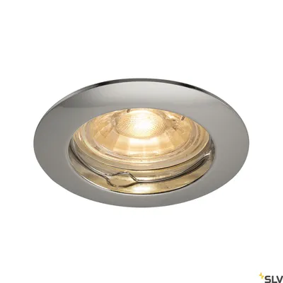 Produktbild von SLV 1000715 PIKA QPAR51 Deckeneinbauleuchte starr chrom max. 50W