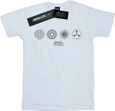 Produktbild von Fantastic Beasts - T-Shirt für Herren BI24864 (S) (Weiß)
