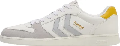 Produktbild von Hummel Handball Perfekt SP Indoor Schuhe Sneaker weiß/grau/gelb 226303-9288, Schuhgröße:38 EU