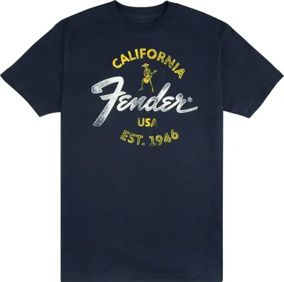 Image de Fender Fender Baja Blue T-shirt