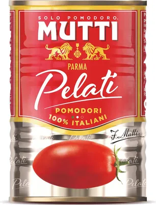 Produktbild von Mutti Pelati Schältomaten, 6er Pack (6 x 400 g)