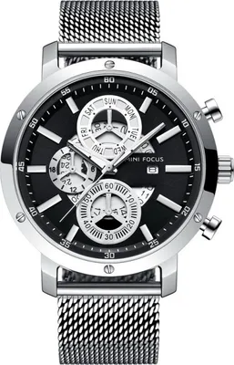 Produktbild von Mini Focus VA-23938 Herrenuhr - Eleganz in Silber KP23938