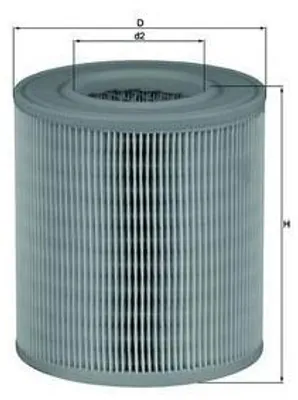 Image de Filtre à air KNECHT LX 1253
