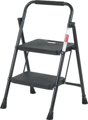 Produktbild von Klapptritt Eurotower | Trittleiter 2 Stufen | Tritthocker | 2-Stufiger Tritt