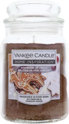 Produktbild von Yankee Candle Gingerbread Jingle Lebkuchen Jingle Duftkerze Groß 538g