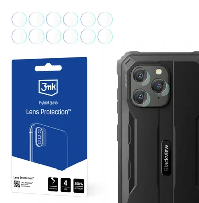 Produktbild von 3mk Hybridglas Lens Protection für Blackview BV5300 PlusKamera Objektiv Kameralinse 0,16mm 6H (4 Stück)