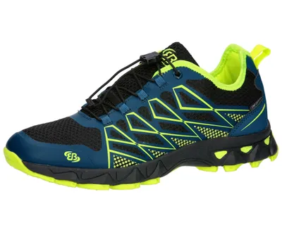 Produktbild von Brütting Mission Damen, Herren Nylon Trekkingschuhe petrol, atmungsaktiv, wasserdicht, Fußbett