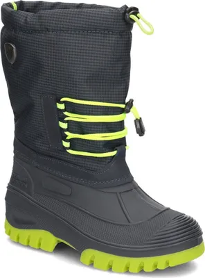 A single winter boot is shown against a white background.