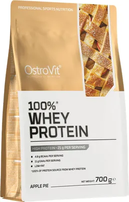 Obrázek produktu pro OstroVit 100% syrovátkový protein 700g Beutel Apple Pie
