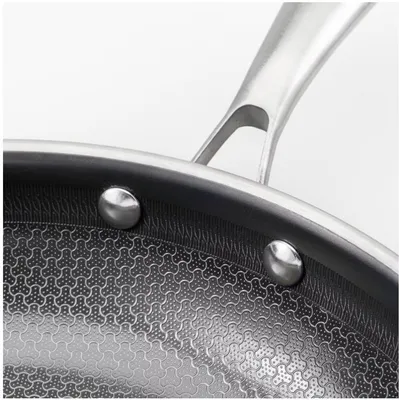 Produktbild von Thermos Thermoclad Wokpfanne- 30 cm - PFAS-frei - Gleichmäßige Wärmeverteilung - Edelstahl