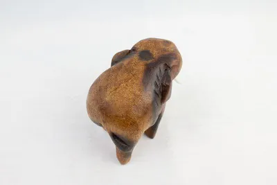 Produktbild von 1 Elefant laufend, Holz-Elefant, Höhe:7 cm