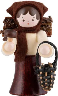 Productafbeelding van Thiel-Figur: Pilvrouw - natuur (6 cm) van Romy Thiel