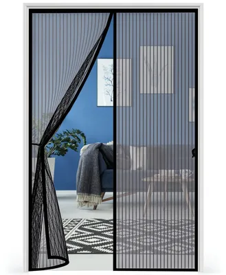Magnetisches Fliegengitter für Tür, 100 x 210 cm, Insektenschutz