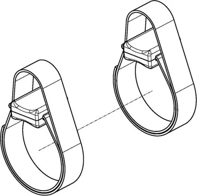 Produktbild von POLINI E-Bike Flaschengehäuse Adapter