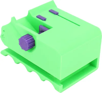 Image de Coupe carton, 3 cm à 5 cm, largeur réglable, outil de coupe manuel pour planche à gratter pour chats, vert