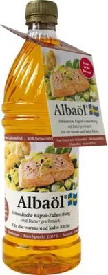 Produktbild von Albaöl Schwedische Rapsölzubereitung mit Buttergeschmack 750ml