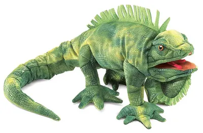 Produktbild von Folkmanis Iguana, Handpuppe, Tier, 1 Stück(e)