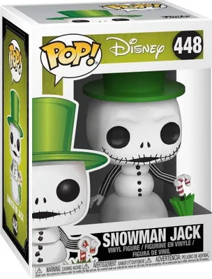 Produktbild von Disney Nightmare Before Christmas - Snowman Jack 448 - Funko Pop! - Vinyl Figur