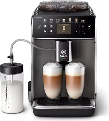 Zdjęcie produktu dla Saeco Automatyczny ekspres do kawy GranAroma SM6582/10, Ekspres do espresso, 1,8 l, Ziarna kawy, Wbudowany młynek, 1500 W