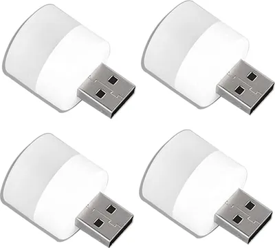 Produktbild von Nachtlicht mit USB-Anschluss, Mini-LED-Lampe, zum Einstecken, warmweißes Licht, geeignet für Schlafzimmer und Badezimmer