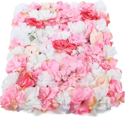 Obrázek produktu pro 12 kusů Rose Wall Umělé květinové stěny Umělé květinové stěny Svatební pozadí 60x40cm
