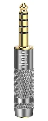 Zdjęcie produktu dla Adapter słuchawkowy 4.4 mm na 3.5 zbalansowany pozłacany dla audiofila