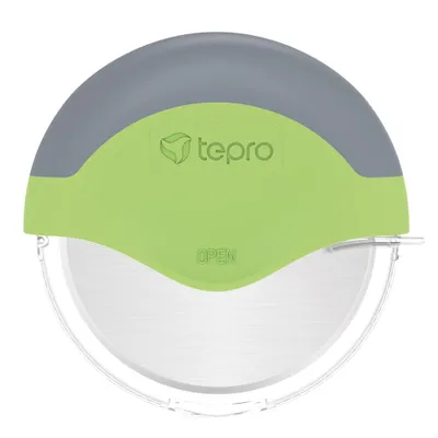 Produktbild von Pizzaschneider, Edelstahl Schneide, Soft-Touch-Griff