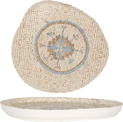 Image de Assiette plate Rinart - Celest - Porcelaine - 30 cm