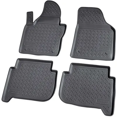 Immagine prodotto di tappetini in gomma 3D per VW Touran | 1T | BJ 2003-2015 | perfetta vestibilità con bordo