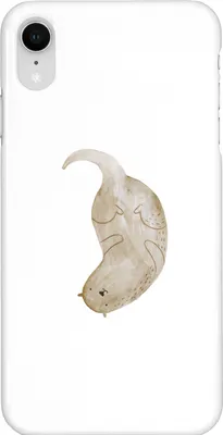 Produktbild von Mr. & Mrs. Panda Iphone XR Handyhülle Otter Kopfüber - Weiß - Geschenk, Seeotter See, Handy Case, Premium Kunststoff, Süß, Niedlich