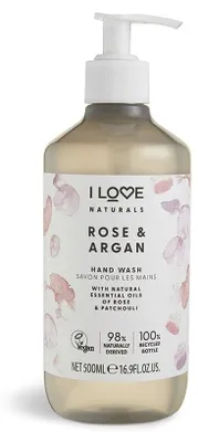 Obrázek produktu pro Hydratační tekuté mýdlo na ruce Naturals Rose & Argan (Hand Wash) 500 ml