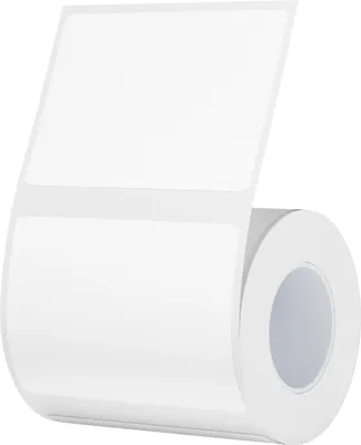 Produktbild von EDIBAZZAR | NIIMBOT B3S Etiketten Aufkleber 60x40mm Weiß 180 Stück Original