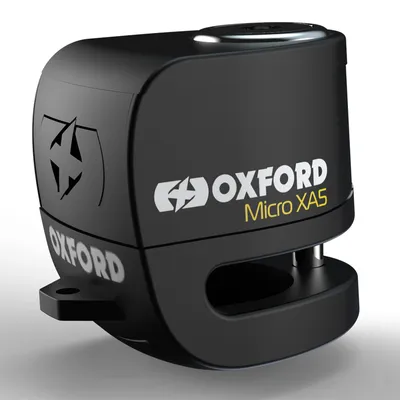 Zdjęcie produktu dla Blokada tarczy hamulcowej OXFORD Micro XA5 - czarna