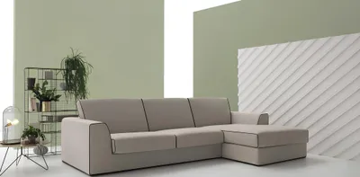 Produktbild von Grau Couch Wohnlandschaft Stoff Eck Sofa Design Textil Sofa L-Form alfitalia Neu