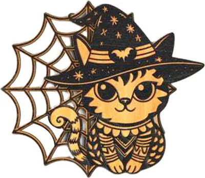 Produktbild von Halloween-Türschild, Skelett, Geist, Katze, Kürbis, Willkommensschild aus Holz, gruselige Wandaufhänger-Dekoration für die Veranda