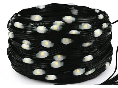 LED-Lichterkette, 5 m, kaltweiß, batteriebetrieben, für Dekoration